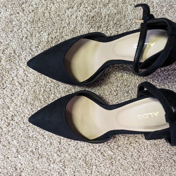 Aldo d'orsay pumps, black suede - Picture 5 of 6